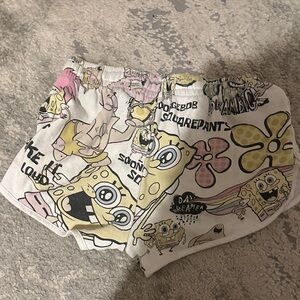 SpongeBob SquarePants Graphic Shorts